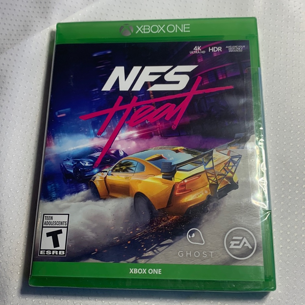 NIB Need For Speed NFS Heat 2019 Xbox One EA Ghost Brand New Sealed